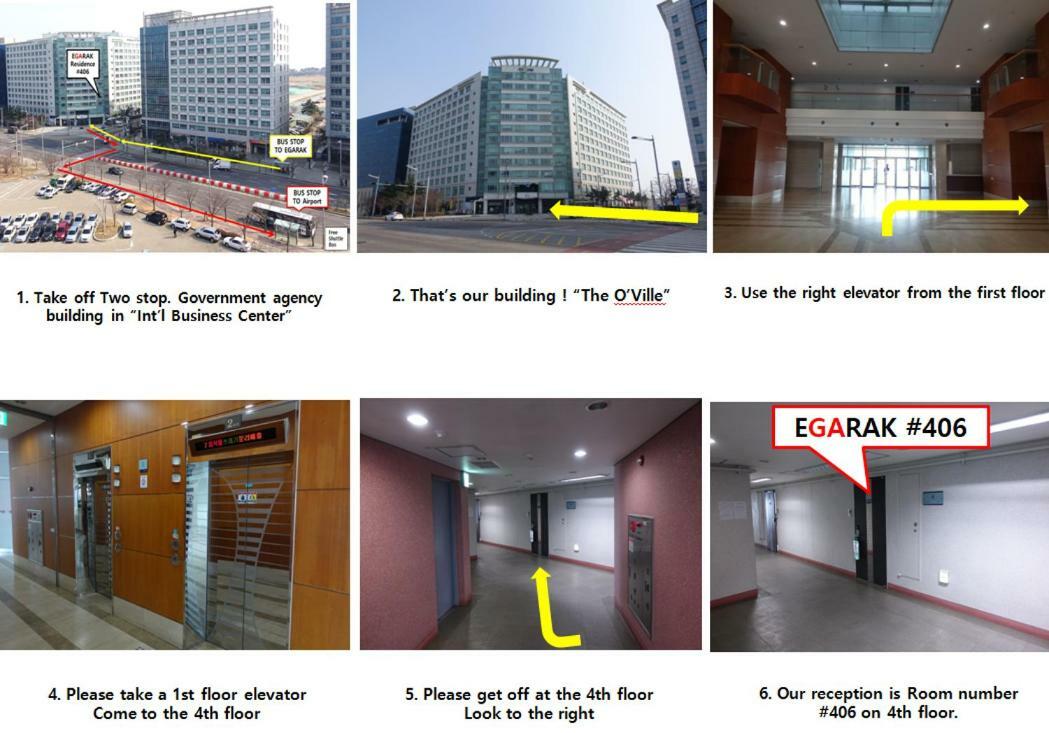 Incheon Airport Egarak Residence エクステリア 写真
